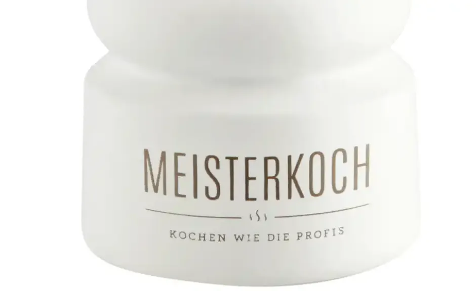 Meisterkoch Salzmühle Weiß matt