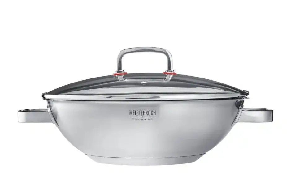 Meisterkoch Wok mit Deckel FOCUS
