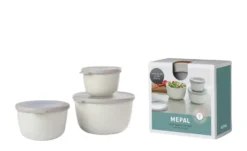 Mepal Multischüssel-Set, 3-teilig / 0,5l, 1,0l, 2,0l Cirqula