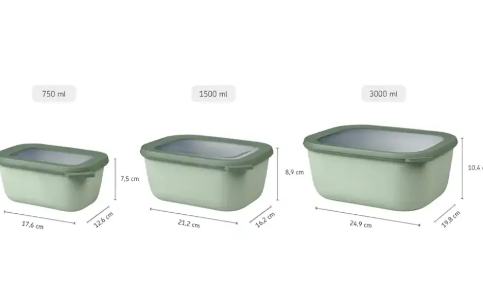 Mepal Multischüssel-Set, 3-teilig Cirqula