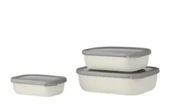 Mepal Multischüssel-Set, 3-teilig / 0,5l, 1,0l, 2,0l Cirqula