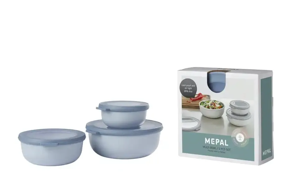 Mepal Multischüssel-Set, 3-teilig Cirqula