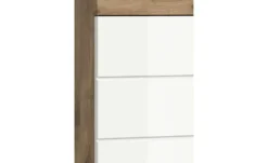 Midischrank SCHLOONSEE, Breite 74cm, 4 Türen, 1 Schubkasten, 4 Fächer, MDF-Front in verschiedenen Farben erhältlich, Badmöbel, Badschrank, Schrank, Bad Schloonsee