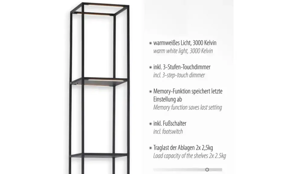 Paul Neuhaus LED Stehleuchte