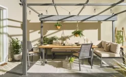 Pavillon mit Schiebedach Rom
