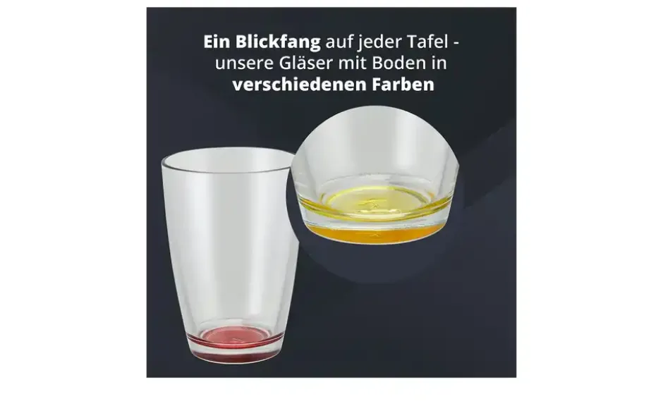 Peill+Putzler Glas 6er-Set Colore