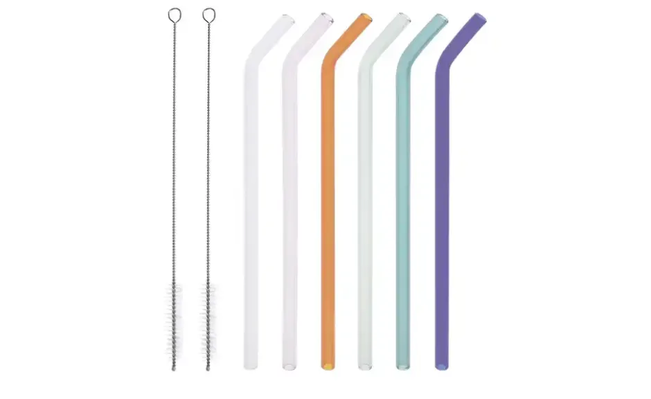 Peill+Putzler Glas-Trinkhalm-.Set