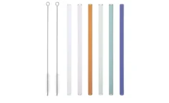 Peill+Putzler Glas-Trinkhalm-.Set
