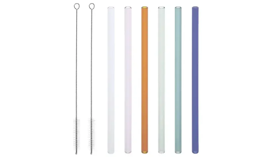 Peill+Putzler Glas-Trinkhalm-.Set