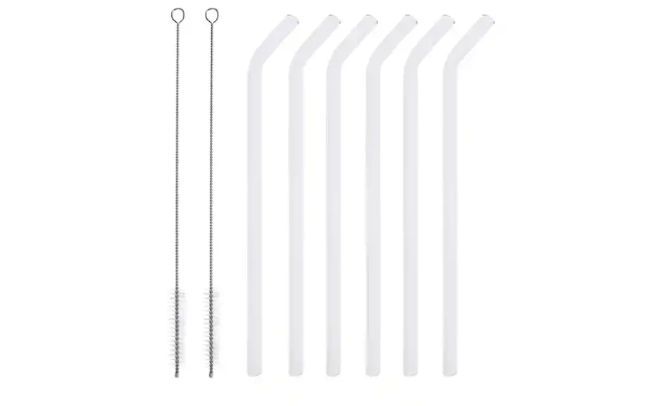 Peill+Putzler Glas-Trinkhalm-.Set
