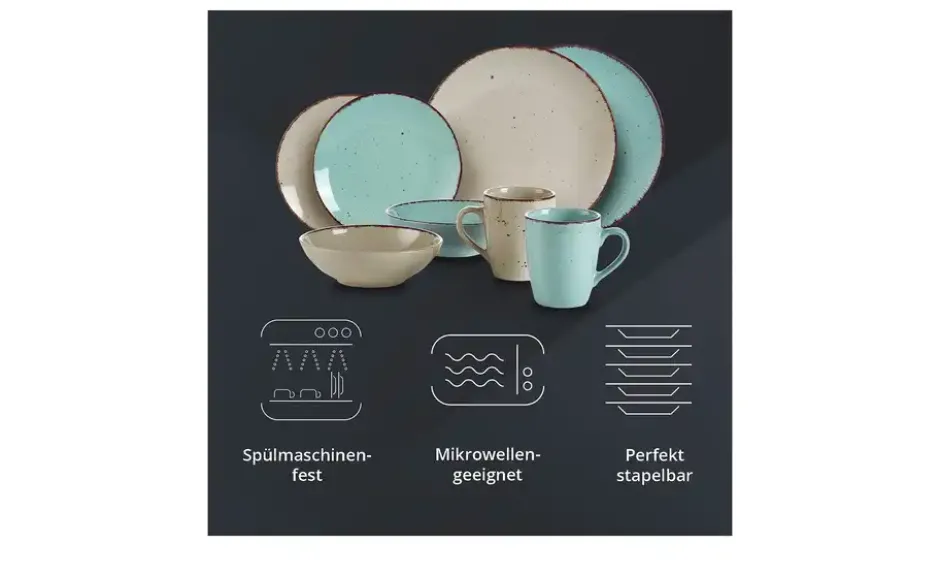 Peill+Putzler Kombiservice, 16-teilig Siena
