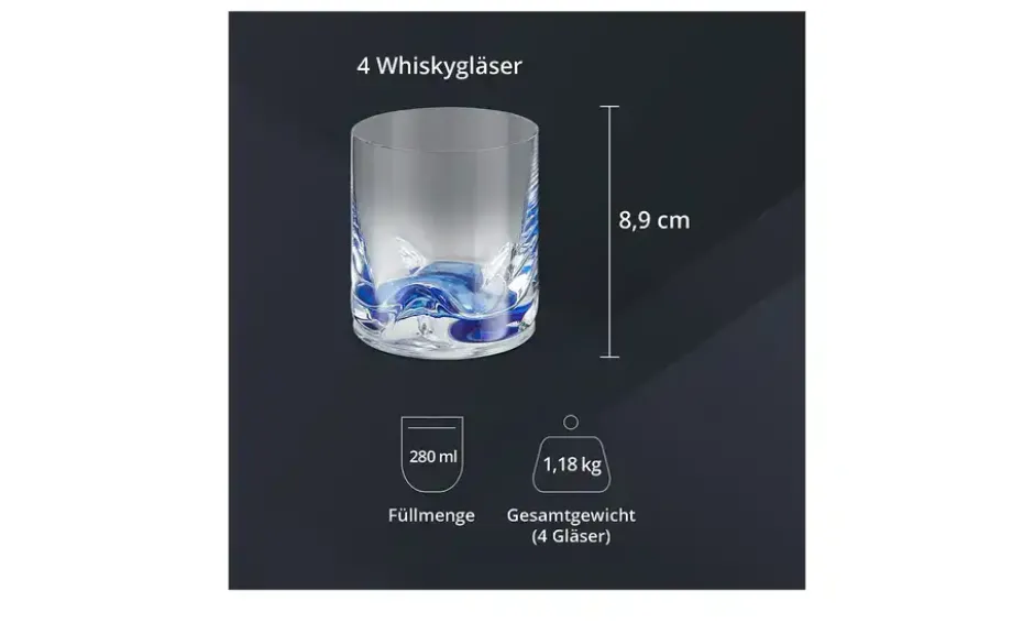 Peill+Putzler Whiskyglas 4er-Set