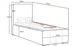 Polsterbett Dream