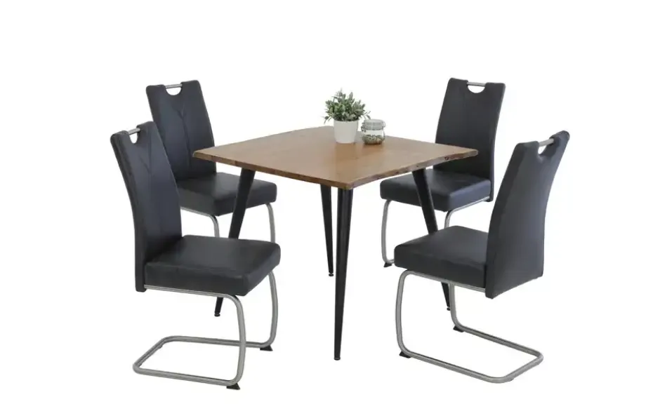 Polsterschwingstuhl Set Michaeil