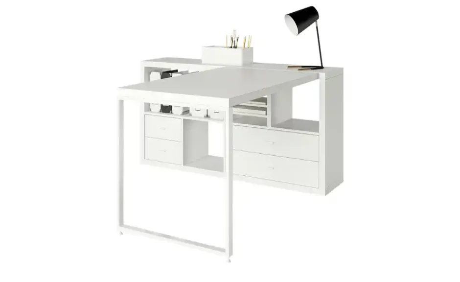Raumteiler mit 4 Fächern Blumenau