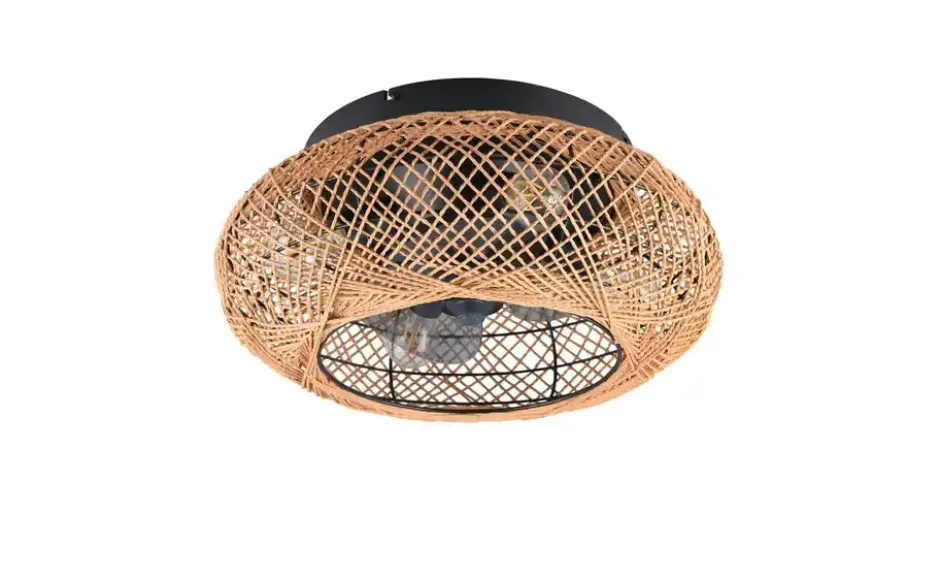 Reality Leuchten Deckenleuchte mit Ventilator