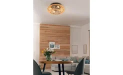 Reality Leuchten Deckenleuchte mit Ventilator