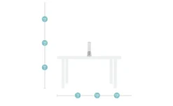 Reality Leuchten LED Wassersprudelsäule