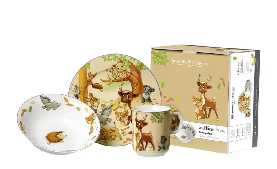 Ritzenhoff & Breker Kinderset "Waldtiere"