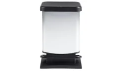 Rotho Treteimer 20 l Silber PASO