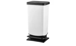 Rotho Treteimer 40 l Weiß Paso