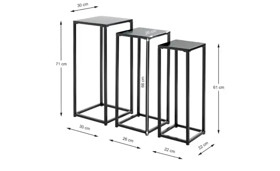 3-Satz Blumensäule Arki