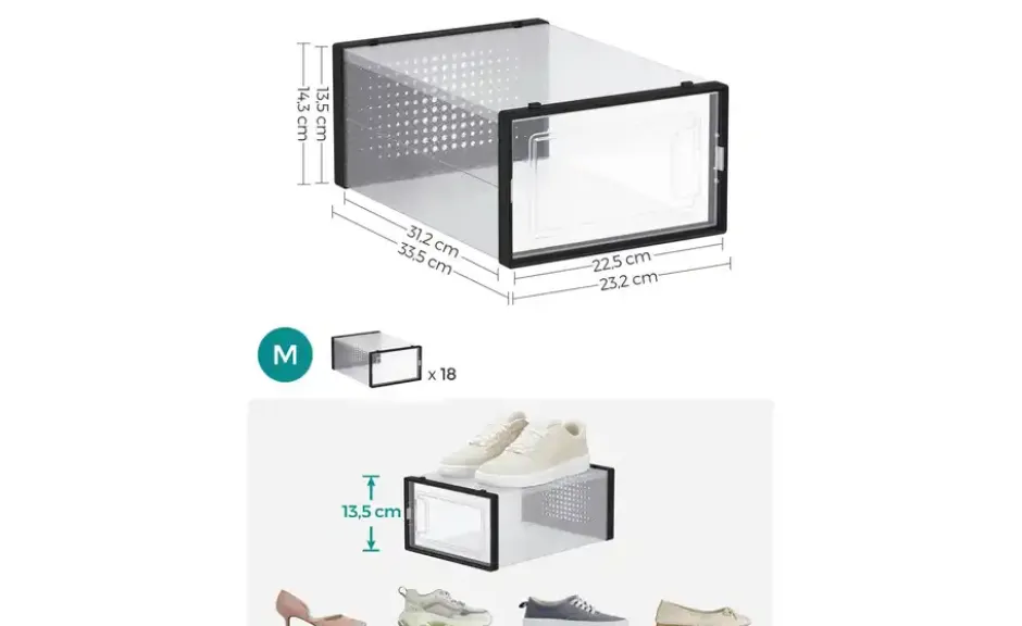 Schuhbox 18er-Set