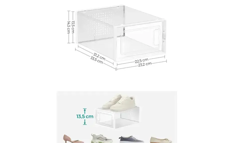 Schuhbox 8er-Set