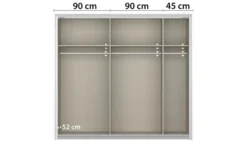 Schwebetürenschrank Quadra