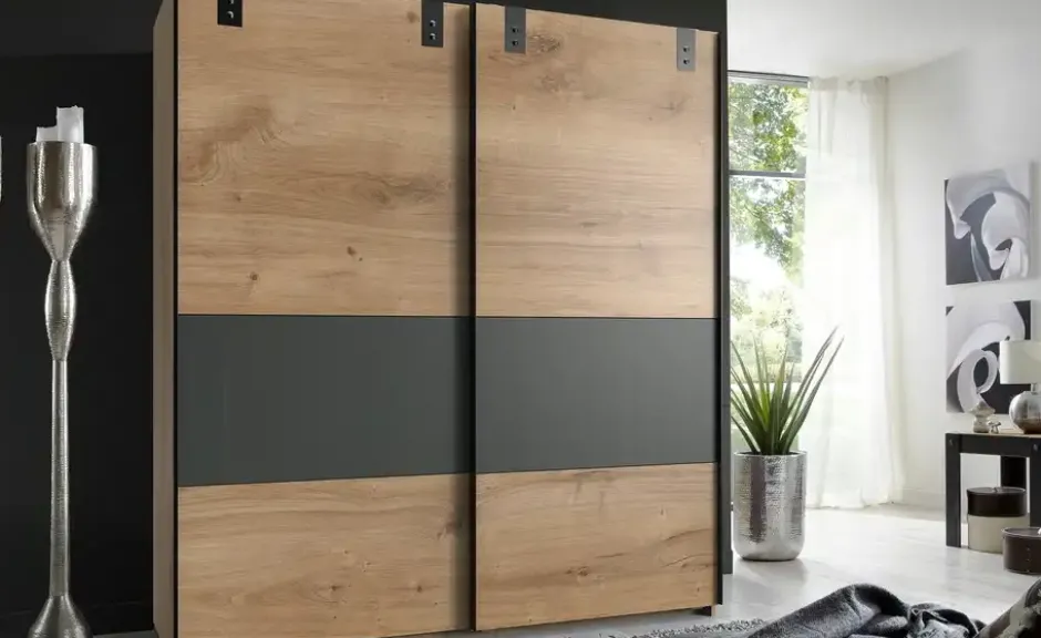 Schwebetürenschrank 2-türig Dublin