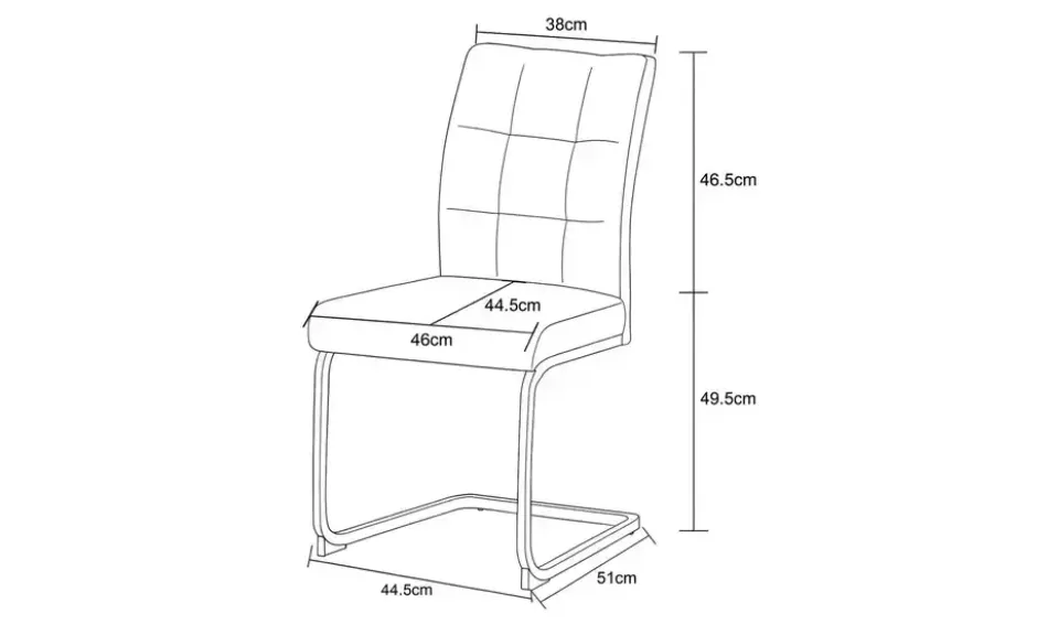 Schwingstuhl 2er-Set