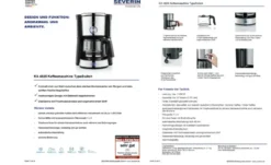 SEVERIN Kaffeeautomat KA 4825