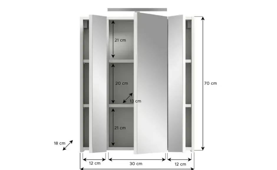 Spiegelschrank