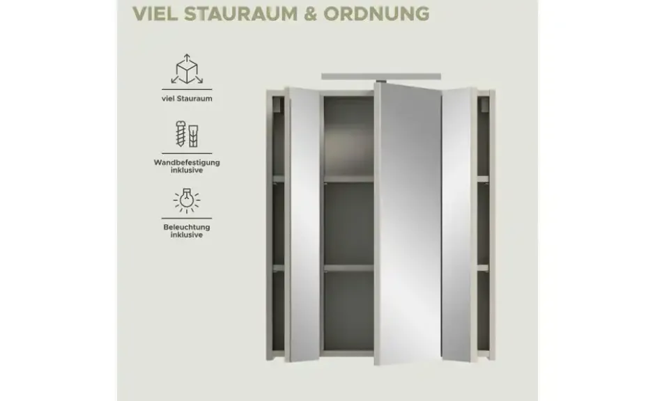 Spiegelschrank mit Beleuchtung