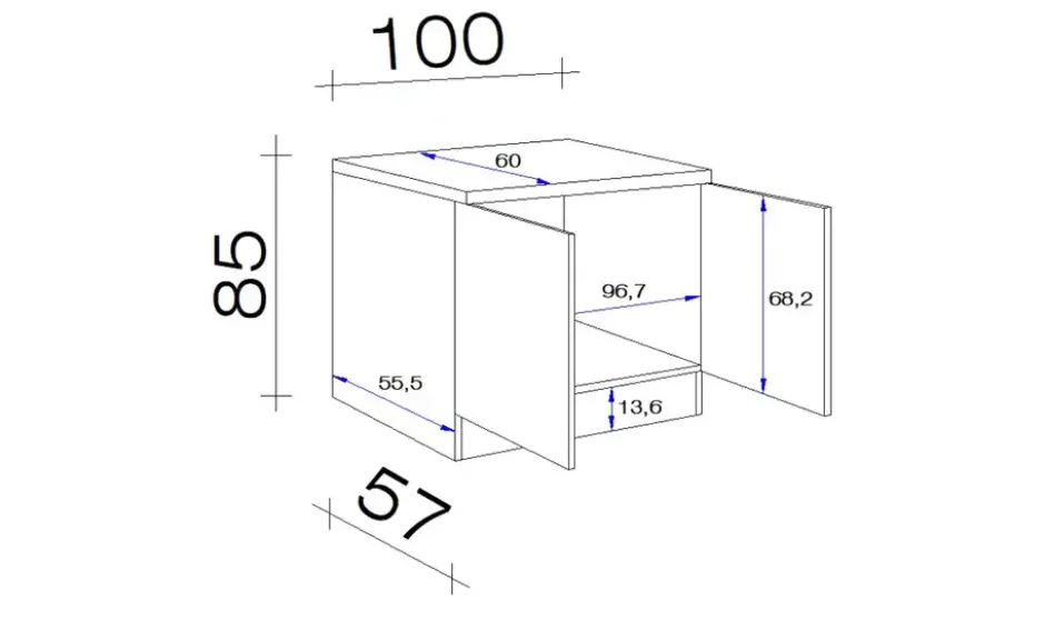 Spülenschrank Ens