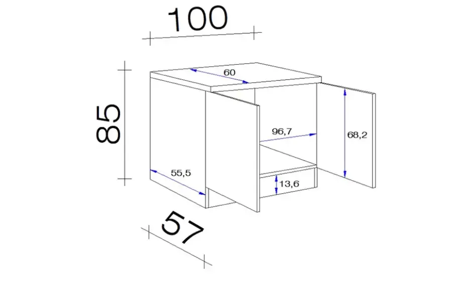 Spülenschrank Mol