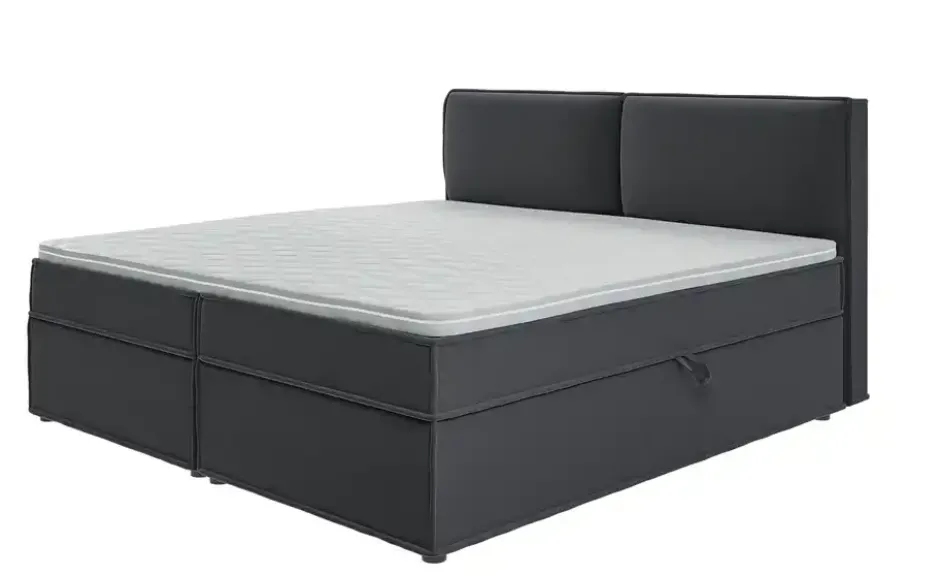 S-STYLE Boxbett .css-bauhey::before{content:'- ';}.css-bauhey::after{content:'- ';}mit Stauraum und Topper, H3 Uma