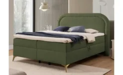 S-STYLE Boxbett .css-bauhey::before{content:'- ';}.css-bauhey::after{content:'- ';}mit Bettkasten, Bouclé-Stoff Sonna