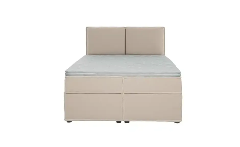 S-STYLE Boxbett .css-bauhey::before{content:'- ';}.css-bauhey::after{content:'- ';}mit Stauraum und Topper, H3 Uma
