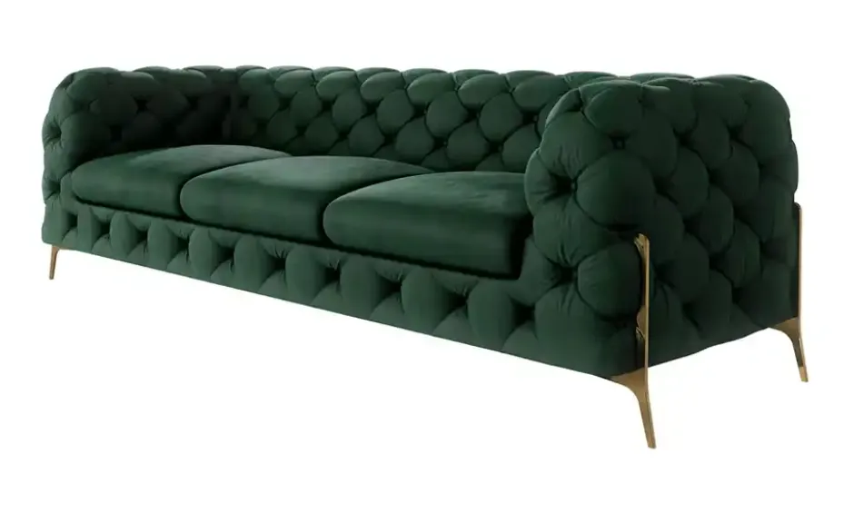 S-STYLE Chesterfield Einzelsofa Natalie