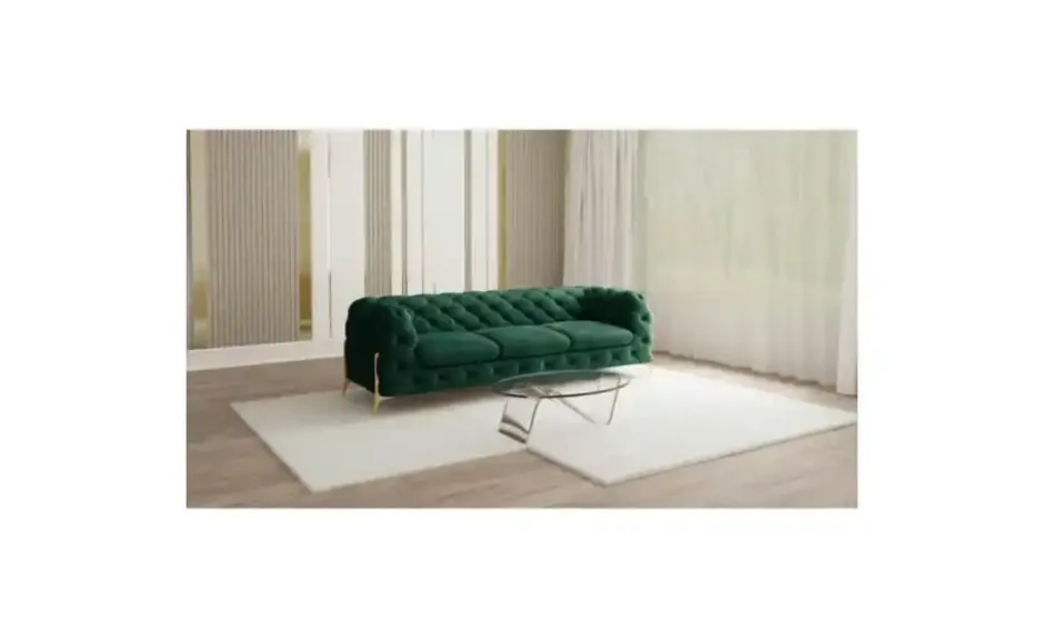 S-STYLE Chesterfield Einzelsofa Natalie