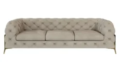 S-STYLE Chesterfield Einzelsofa Natalie