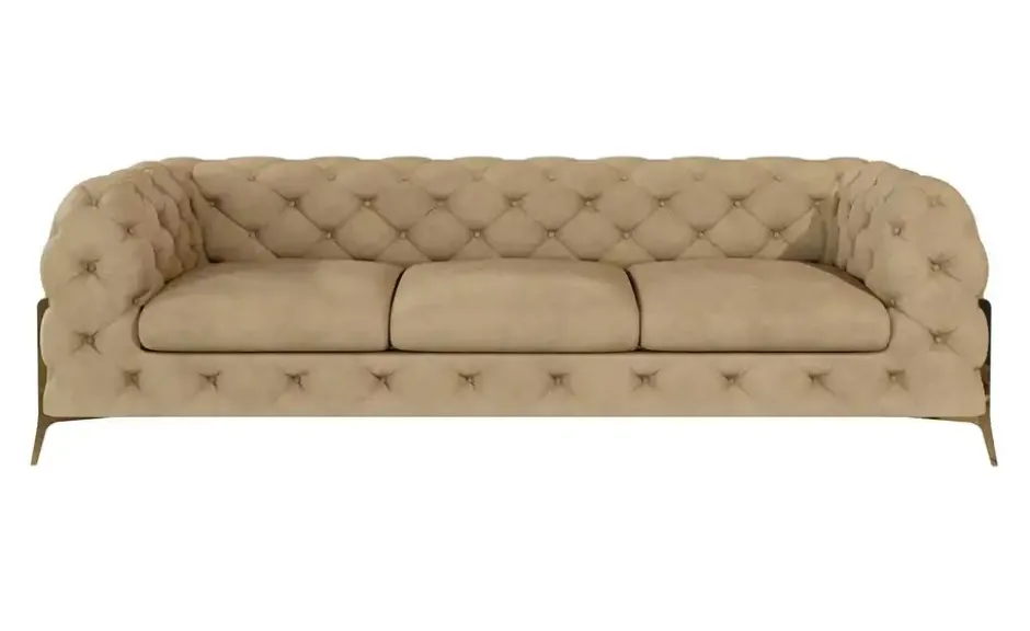 S-STYLE Chesterfield Einzelsofa Natalie