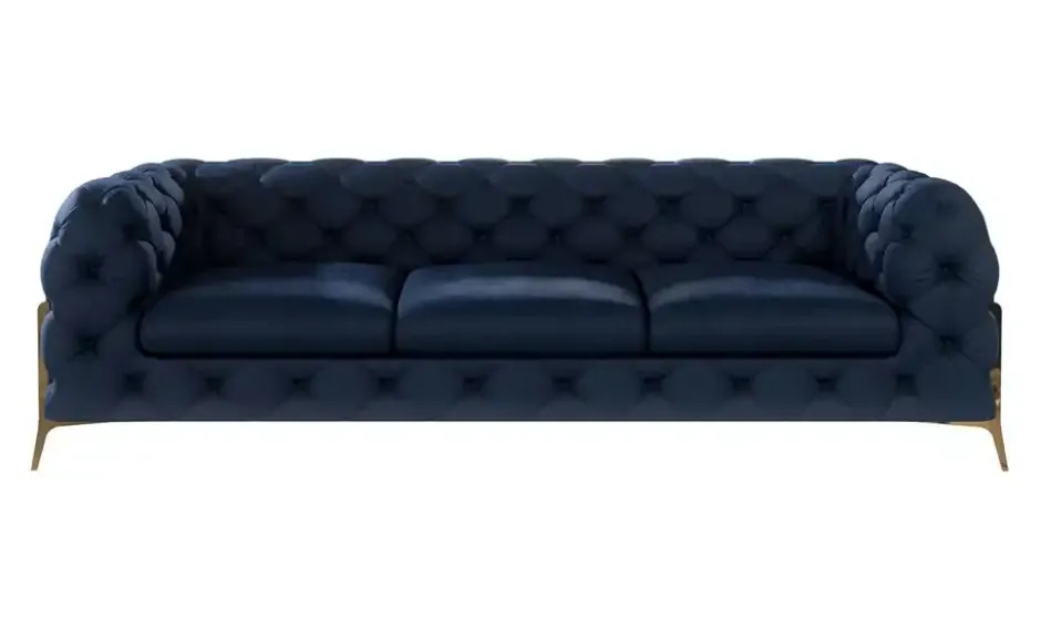 S-STYLE Chesterfield Einzelsofa Natalie