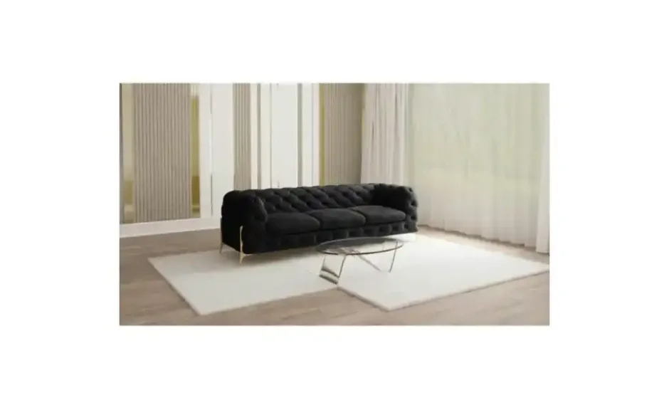 S-STYLE Chesterfield Einzelsofa Natalie