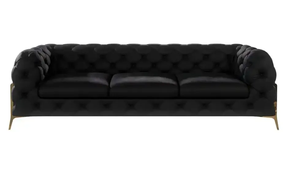 S-STYLE Chesterfield Einzelsofa Natalie