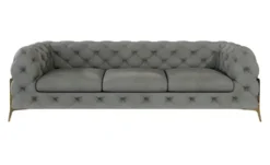 S-STYLE Chesterfield Einzelsofa Natalie