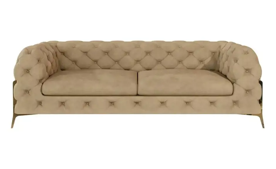 S-STYLE Chesterfield Einzelsofa Natalie