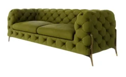 S-STYLE Chesterfield Einzelsofa Natalie