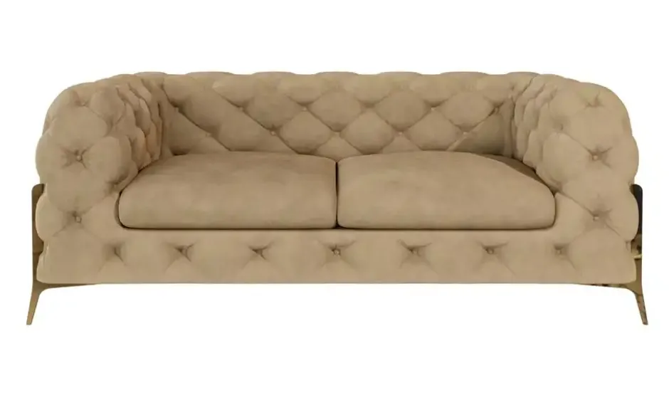 S-STYLE Chesterfield Einzelsofa Natalie